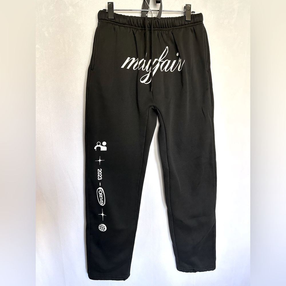 Mayfair Group Human Connection Sweatpants in Black Size S/M